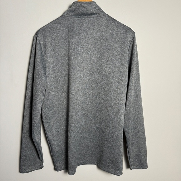 Mondetta Men's 1/4 Zip Long Sleeve Performance Pullover Gray Large Activewear‎ - Picture 4 of 11